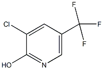 3-氯-2-羟基-5-(三氟甲基)吡啶结构式