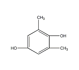 2,6-二甲基-1,4-苯二酚结构式