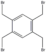 1,2,4,5-四(溴甲基)苯结构式