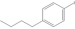 1-正-丁基-4-碘苯结构式