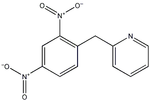 2-(2,4-二硝基苄基)吡啶结构式