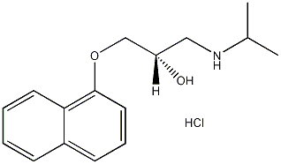 盐酸普奈洛尔结构式