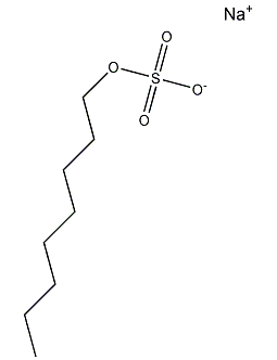 辛基硫酸钠结构式