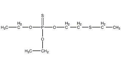 内吸磷-O结构式