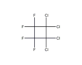 1,1,2,2-四氯四氟环丁烷结构式