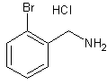2-溴苯甲基胺盐酸盐结构式