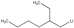 2-(乙基己基)锂溶液结构式
